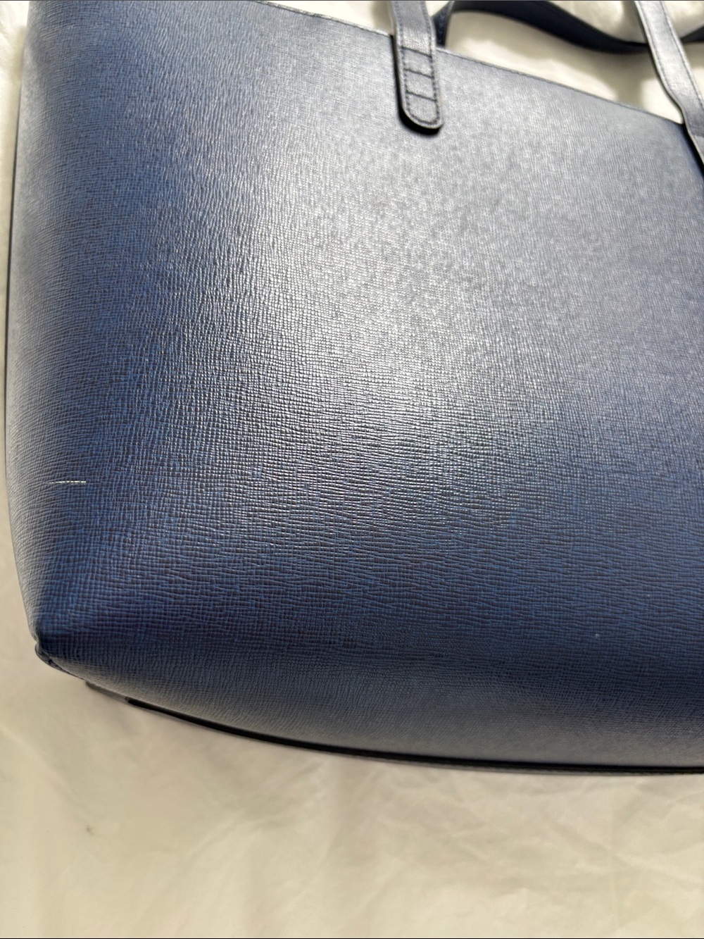 Mansur Gavriel sm zipper tote navy - Picture 3 of 5
